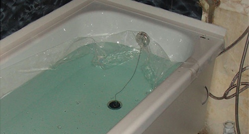 Установкой акрилового вкладыша | Каховская